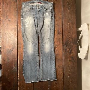 Guess jeans, flared leg, sz 26